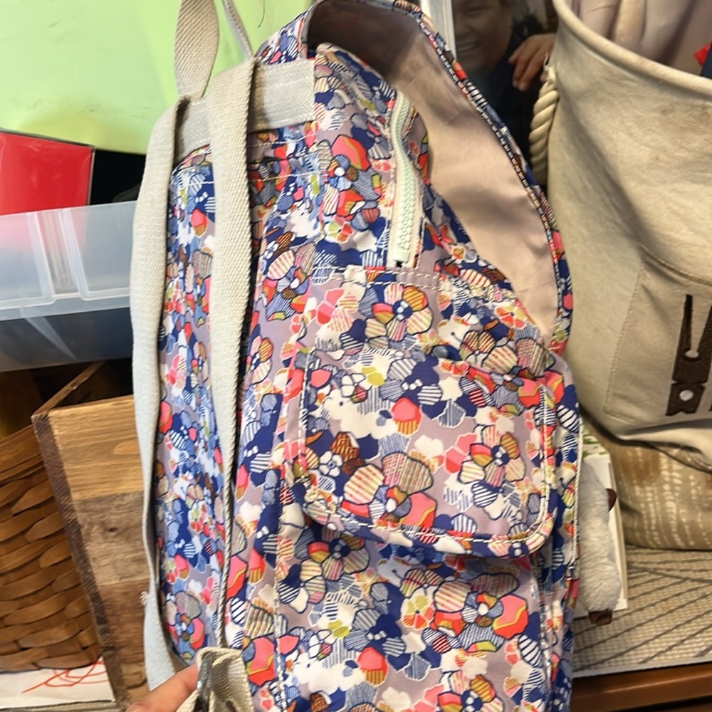 Kipling Multicolor Floral Backpack - image 3